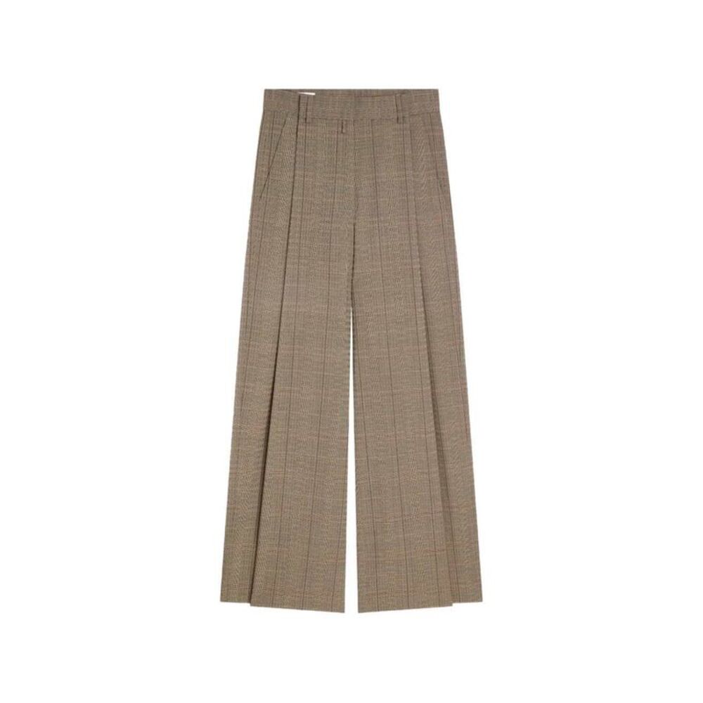 Dries Van Noten Women Pleated Wool Trousers
